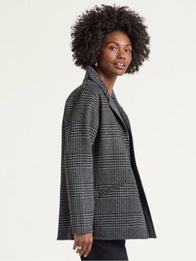 Abercrombie & Fitch Houndstooth Blend Blazer